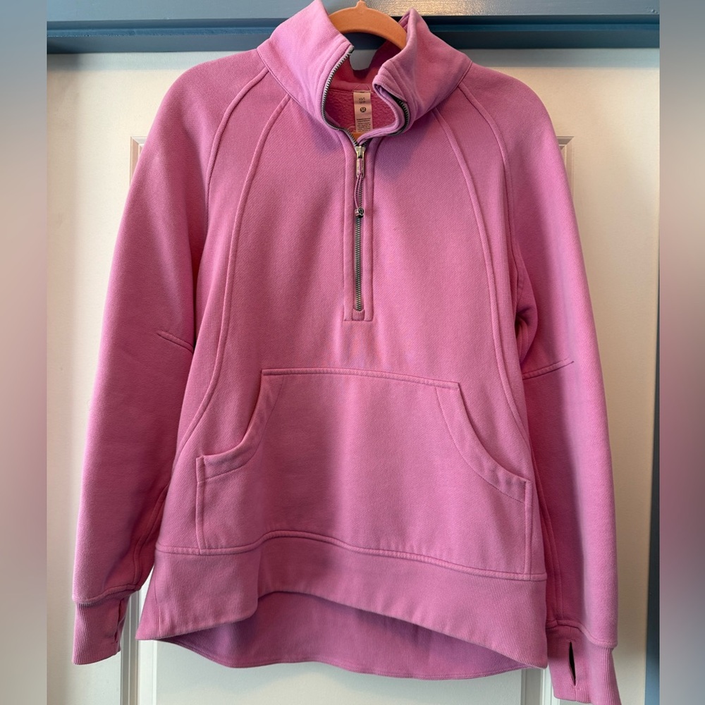 Lululemon Scuba Oversized Funnel-Neck Half Zip Long - Size XS/S